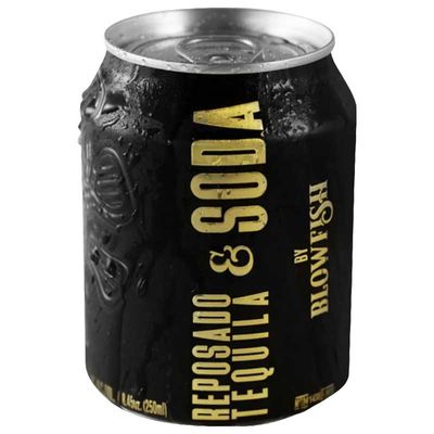 Blowfish Reposado Tequila &amp; Soda 250ml