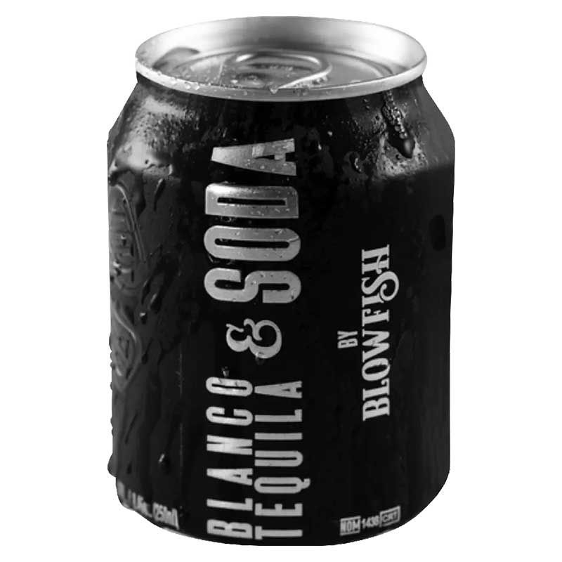 Blowfish Blanco Tequila &amp; Soda 250ml