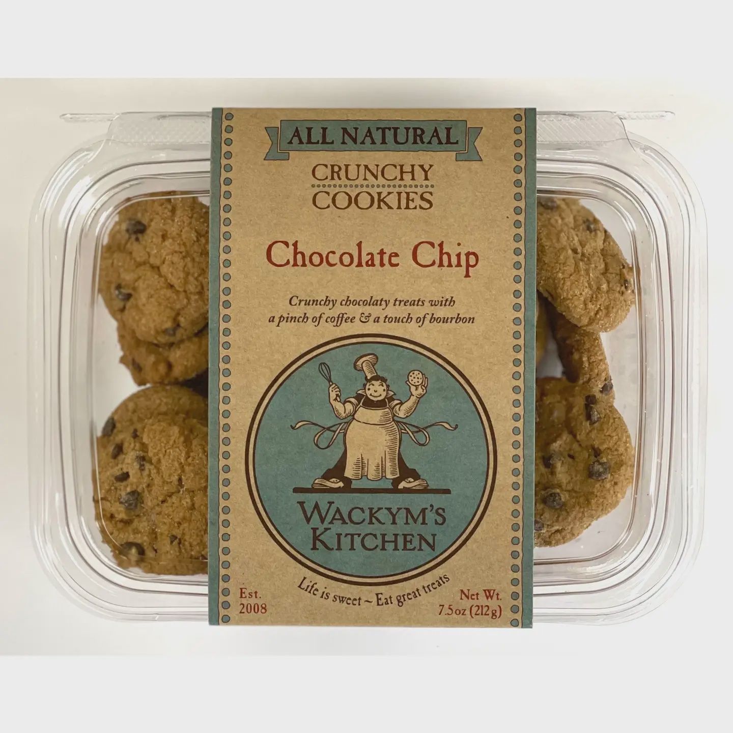 Wackym's Kitchen Crunchy Cookies - Chocolate Chip