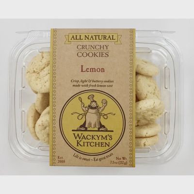 Wackym's Kitchen Crunchy Cookies - Lemon