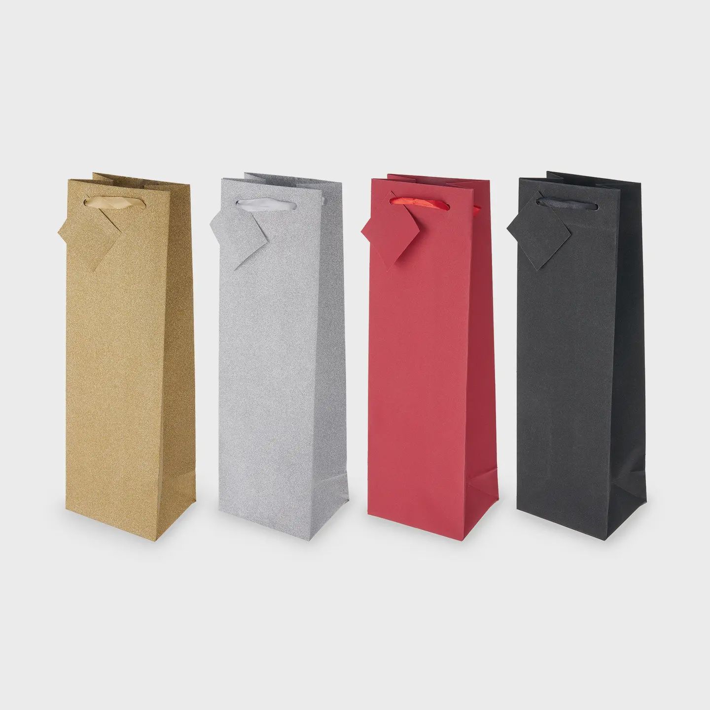 No Mess Glitter Wine Bags Single Bottle