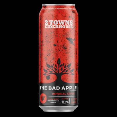 2 Towns "The Bad Apple" Imperial Hard Cider 19.2oz Can