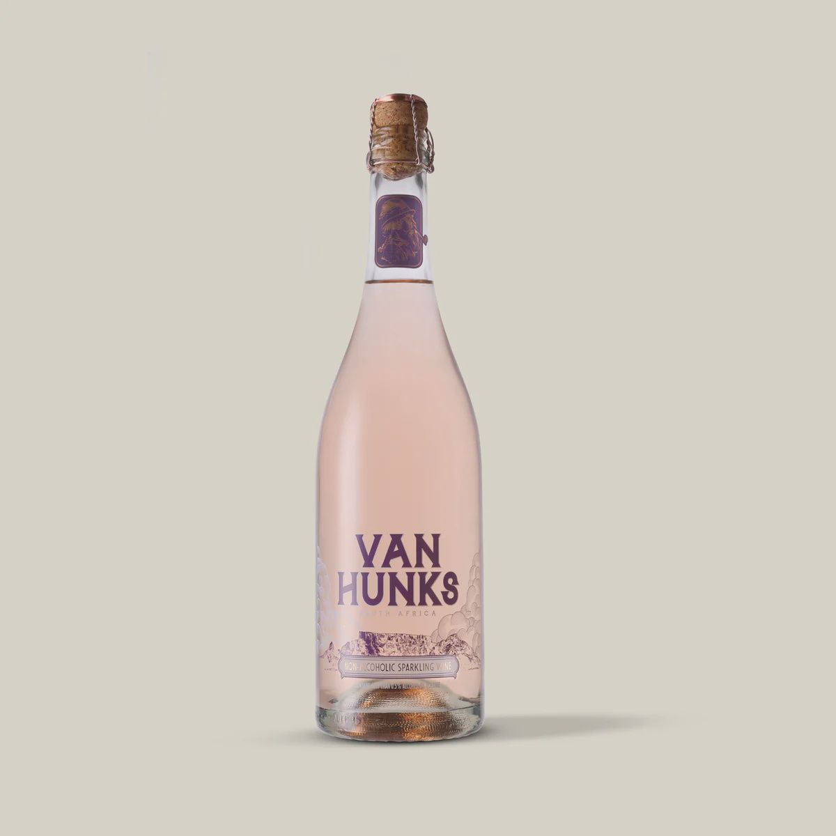 Van Hunks NA Sparkling Rose 750ml