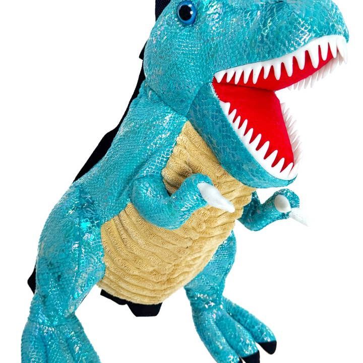 Storm Claw Dinosaur Plush Backpack