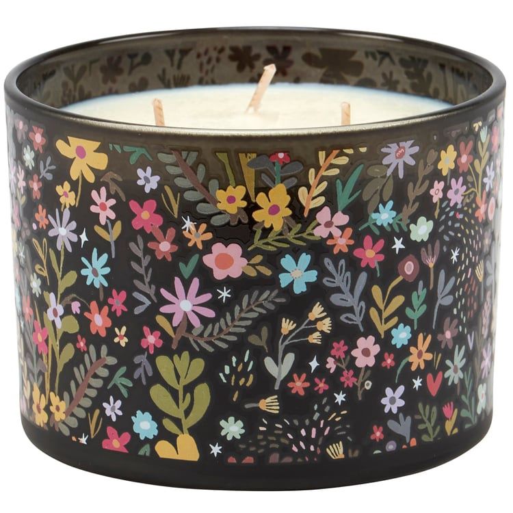 Dark Florals Candle