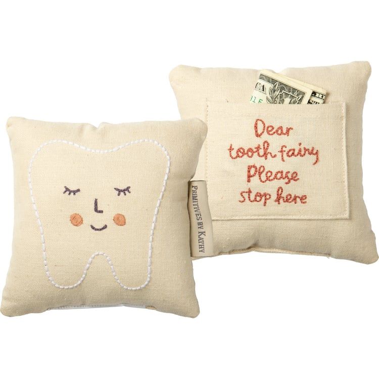 Pink Tooth Fairy Pillow