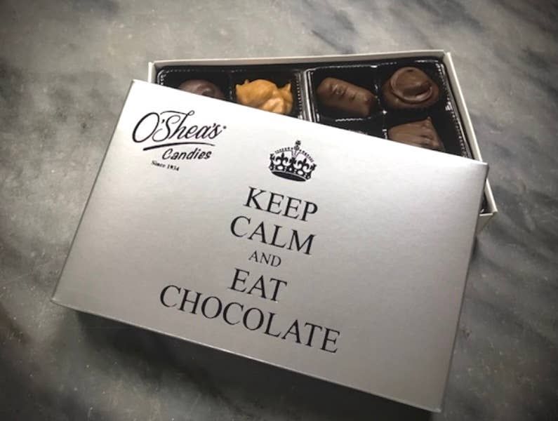 O'Shea's Occasion Gift Box "Keep Calm Eat Chocolate" Assortment