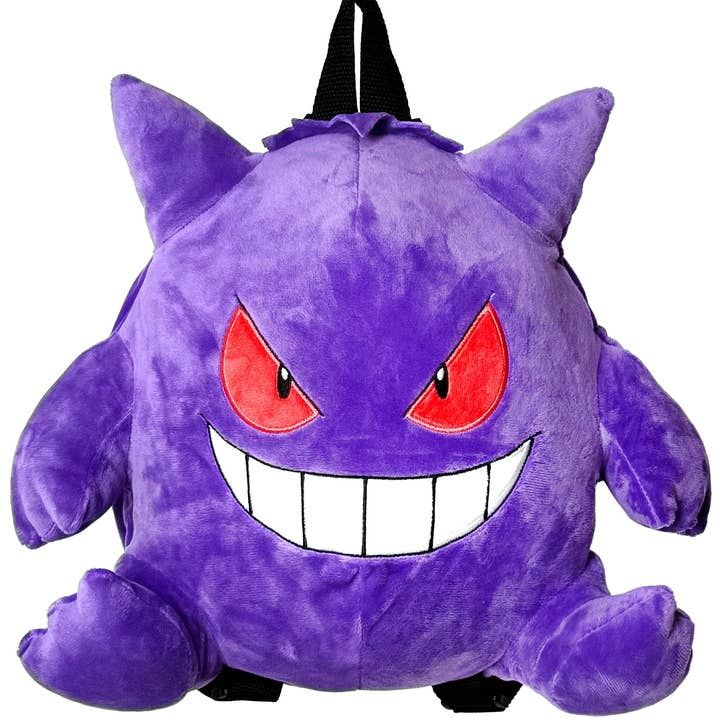 Pokemon Gengar Plush Backpack