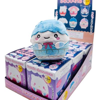 Sanrio Character Plush Fuwakororin Mascot Series 6 Blind Box