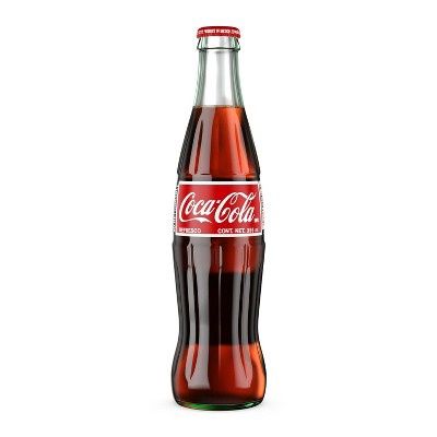 Coca-Cola 12oz Glass Bottle Mexican
