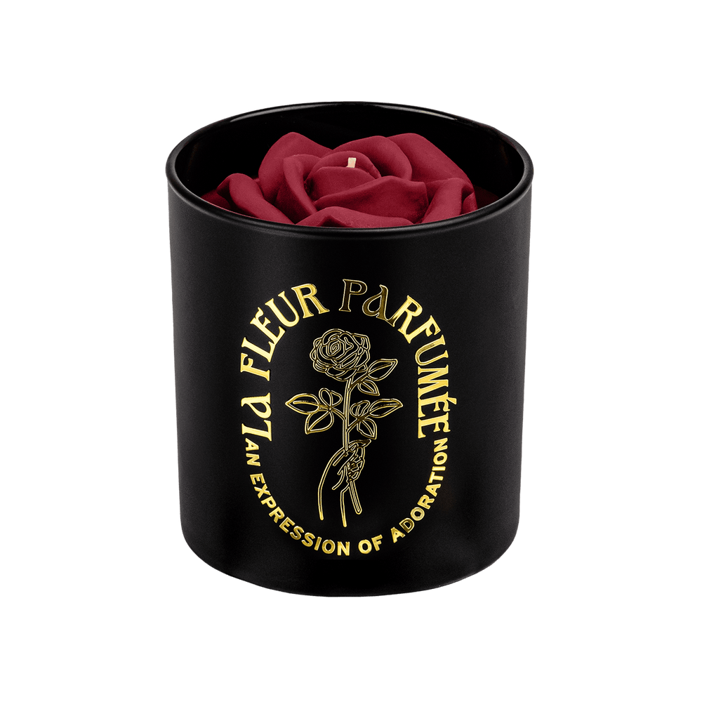 La Fleur Fresh Cut Roses Jar Filled Candle