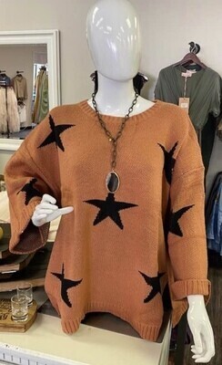 .Umgee Star Sweater