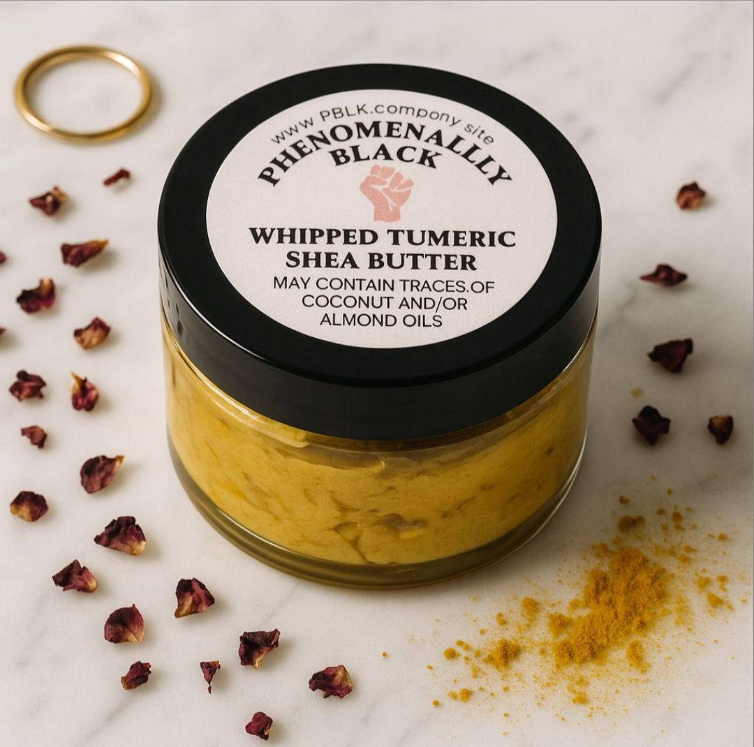 Handmade Whipped Turmeric Shea Butter  