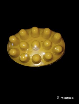 Turmeric Massage Soap Bar – Face &amp; Body (Fragrance-Free) 