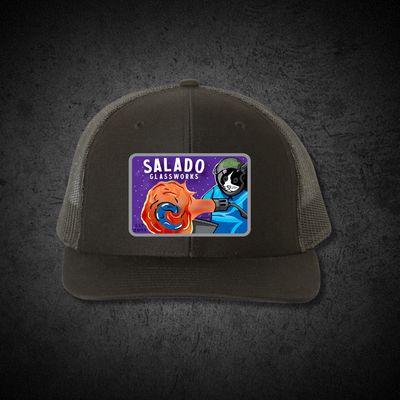 Glassblowing Kitty Street Art Hat