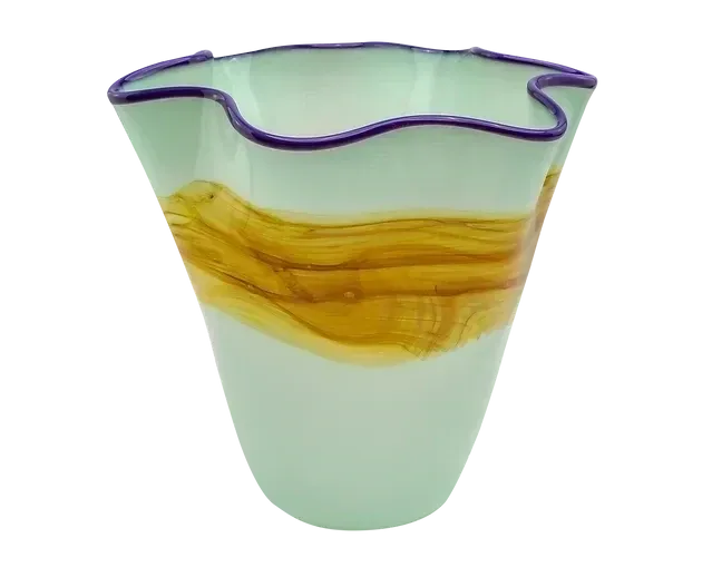 Mint Chisos Wavy Vase