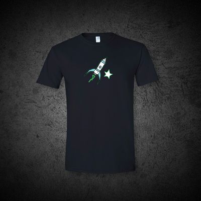 Black T-Shirt (Rocket) Black T-Shirt (Rocket)