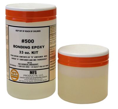 #500 Bonding Epoxy - 33 OZ. Unit