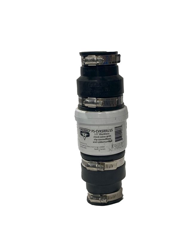 Check Valve Klunkless Booted 1-1/2 x 1-1/2