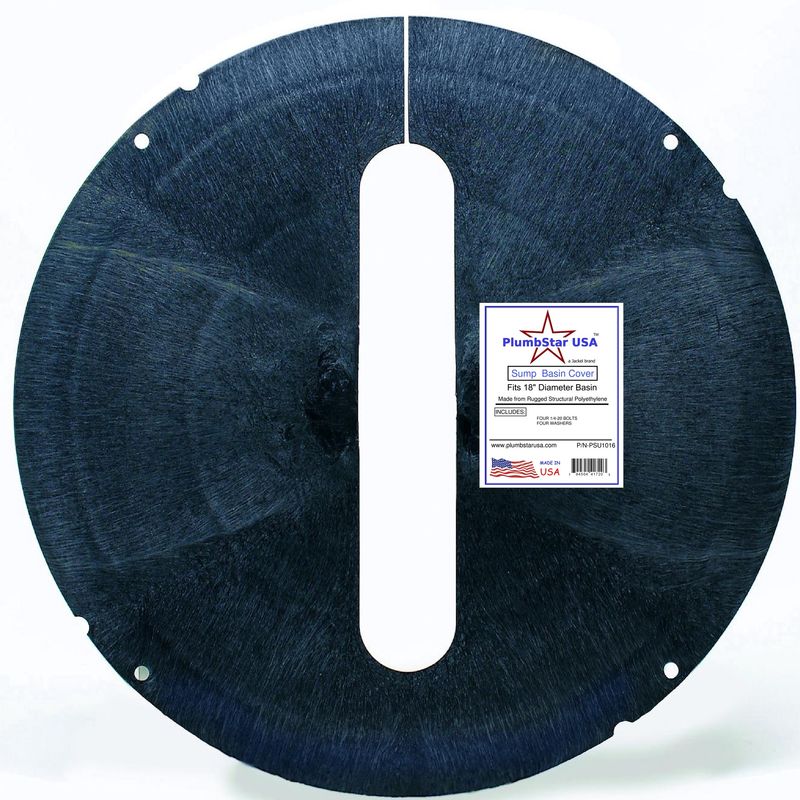 Slotted Sump Pump Basin Lid
