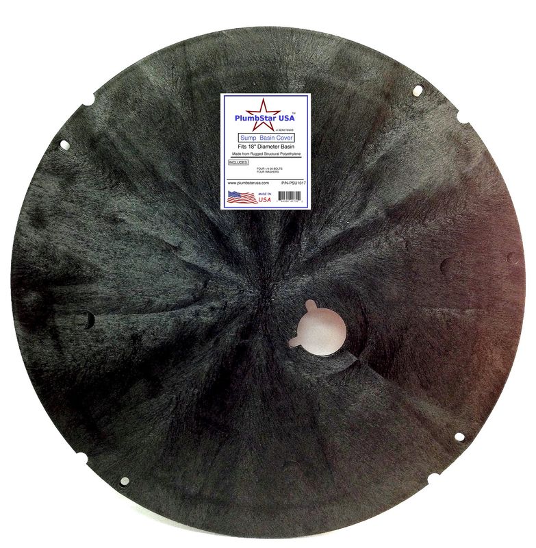 18 In Solid Sump Pump Basin Lid
