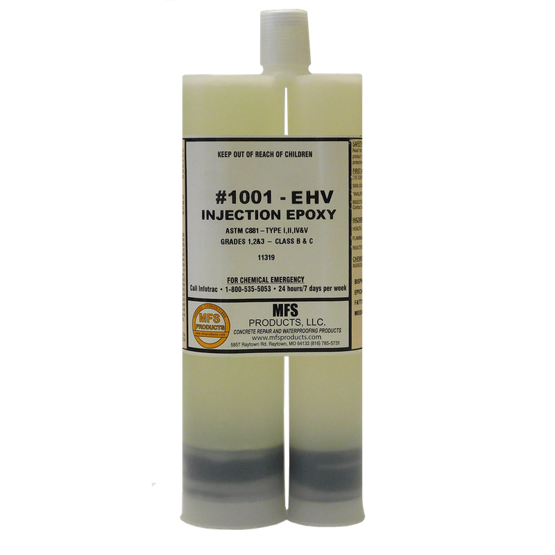 #1001 Extra Heavy Viscosity Injection Epoxy 16.5 OZ.