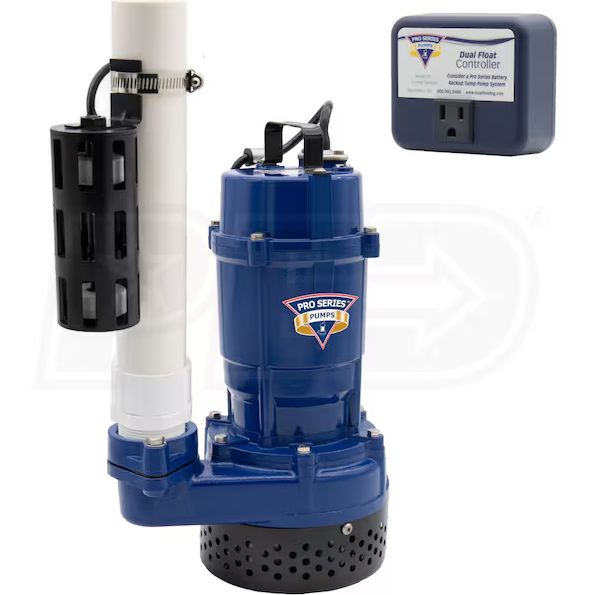 All Metal Submersible Sump Pump 1/2 HP