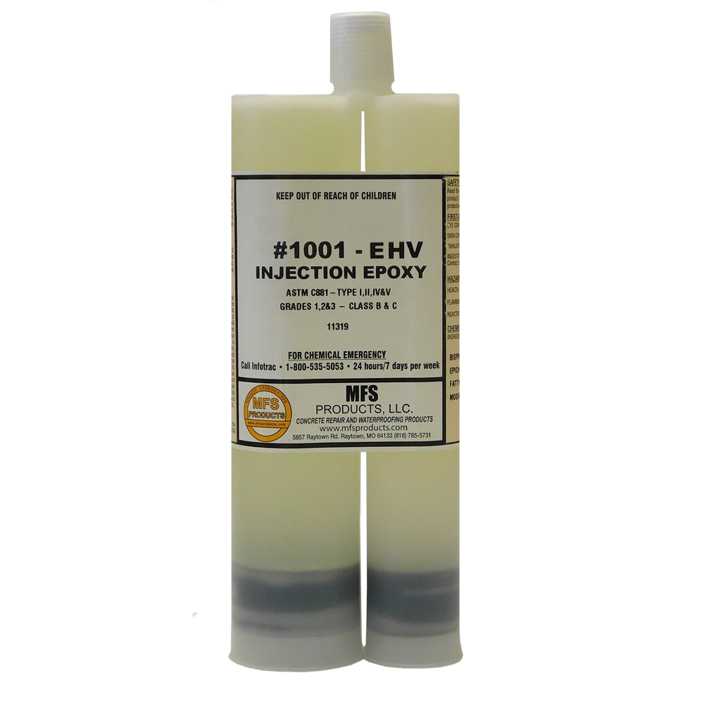 #1001 Extra Heavy Viscosity Injection Epoxy 16.5 OZ.