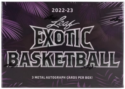 2022-23 Leaf Exotic Basketball Hobby