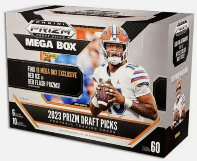 2023 Prizm Draft Football Mega Box