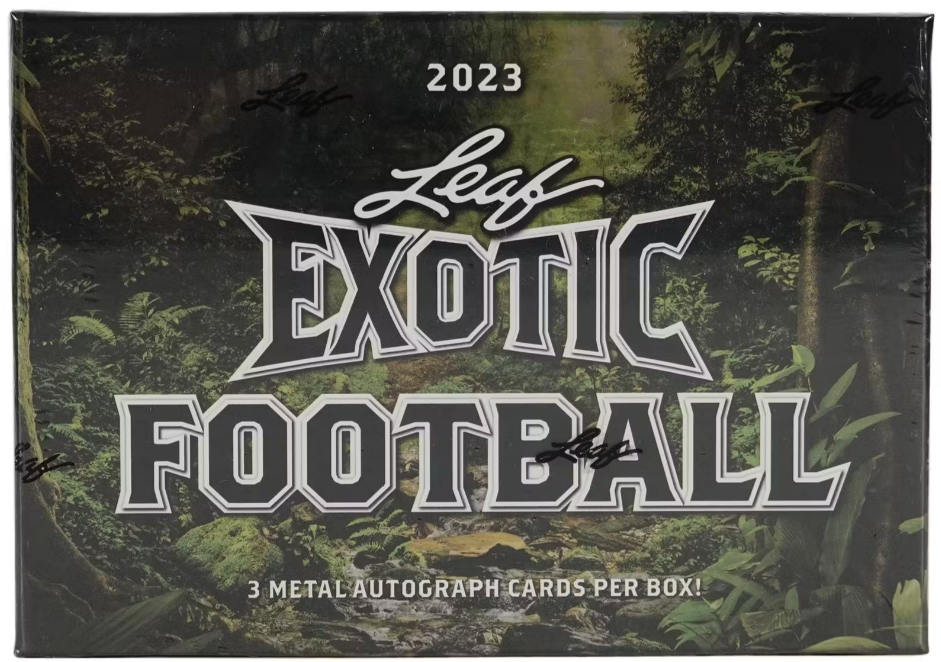 2023 Leaf Exotic Football Hobby Box