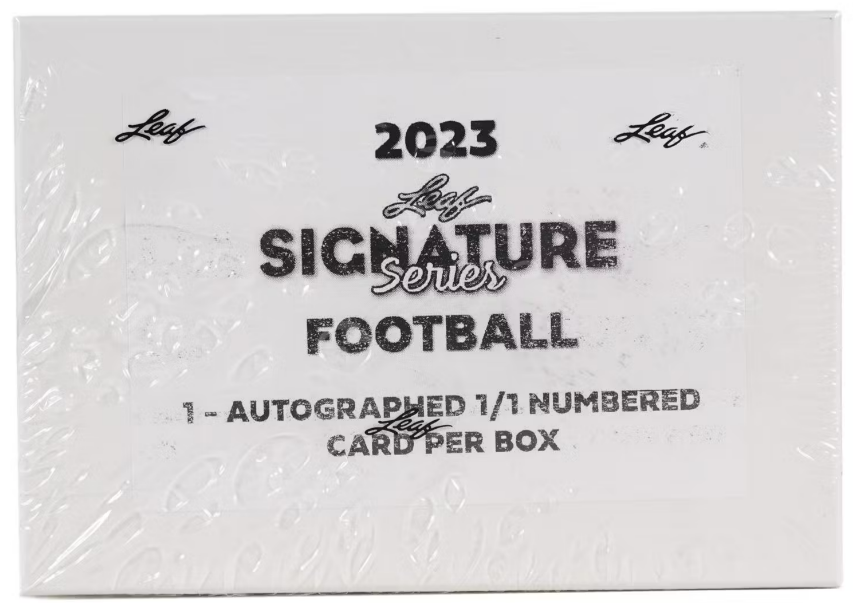 2023 Leaf Signature Football Hobby Box