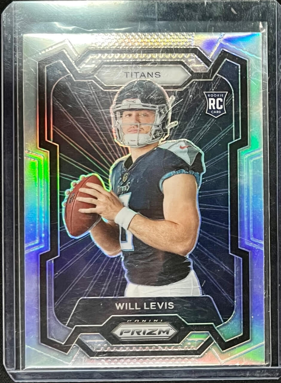 2023 Will Levis #303 Prizm Rookie Variation Silver RC