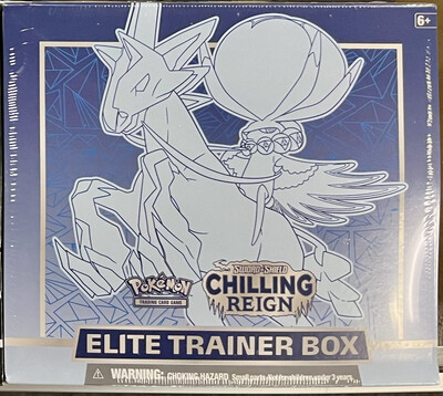 Pokemon Sword & Shield Chilling Reign Elite Trainer Box (ETB)