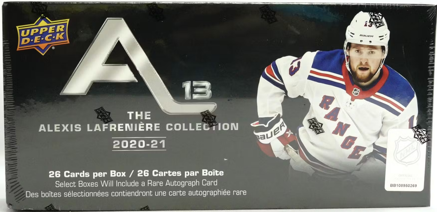 2020-21 Upper Deck A13 The Alexis Lafreniere Collection Box