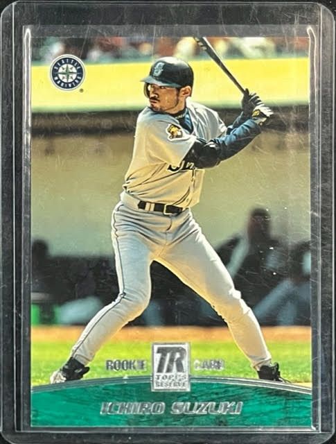 2001 Ichiro Suzuki #151 Topps Reserve Rookie RC #1439/1500