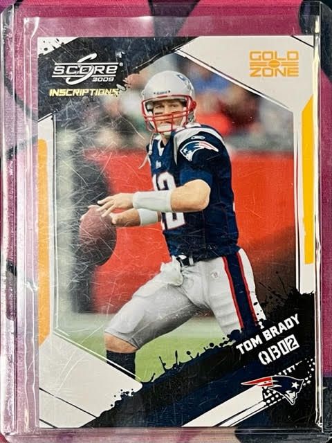 2009 Tom Brady #179 Score Inscriptions #35/50