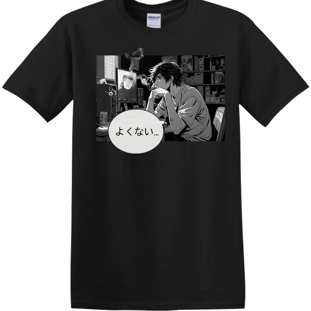 OTHEIRWORLD- "sad boi" Men's T-shirt - "よくない." Series