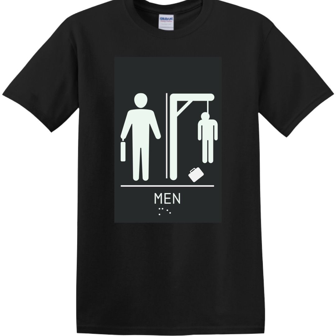 "Behind Closed Doors" OTHEIRWORLD Men's T-Shirt