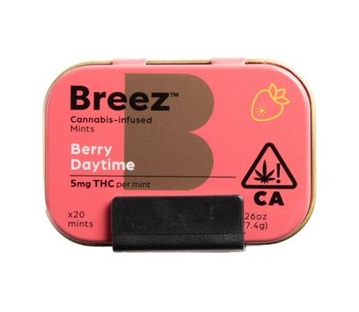 100mg Breez Mint Packs (5mg Mints)