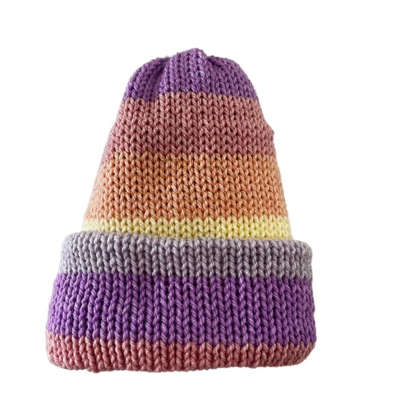 Sherbet Knit Hat