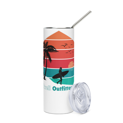 Island walk Stainless steel tumbler