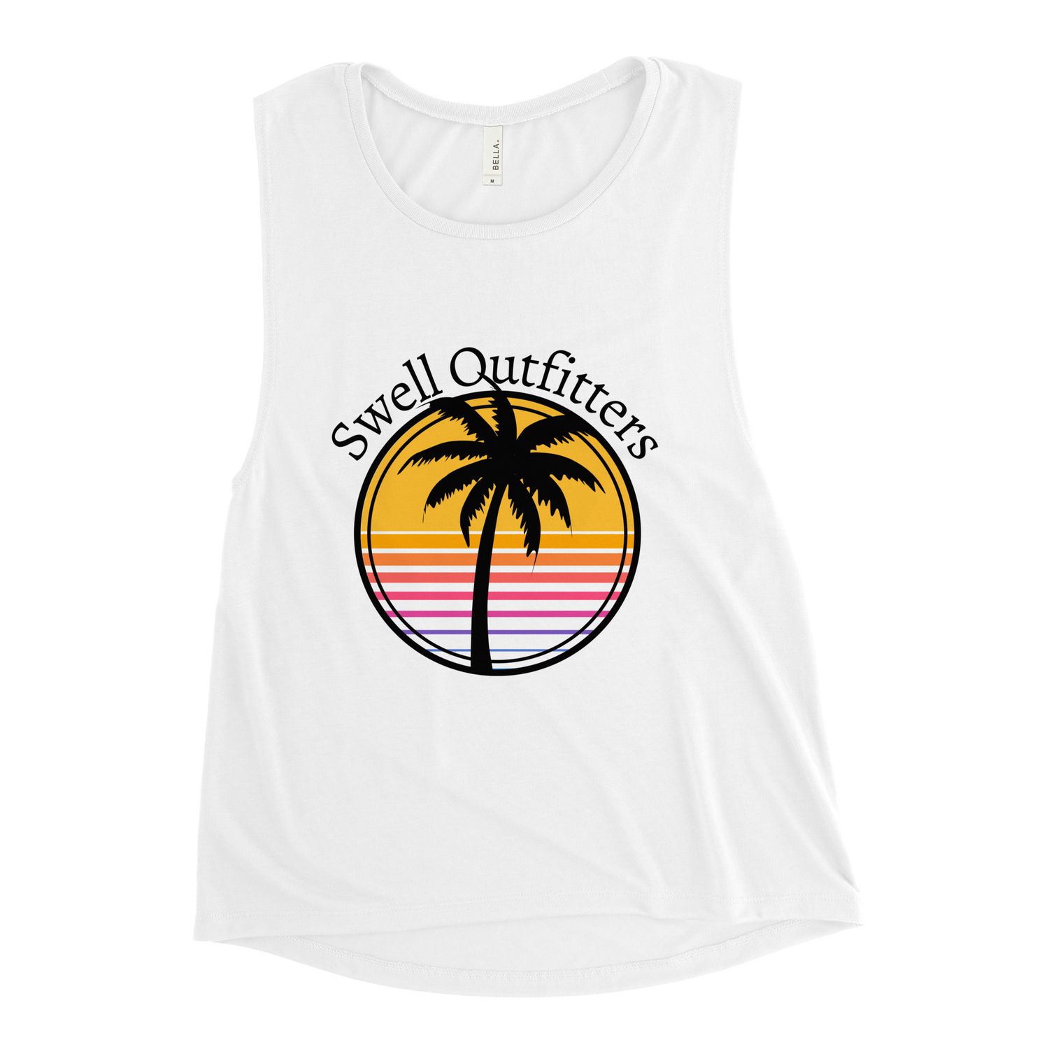 Island Palm Ladies’ Muscle Tank