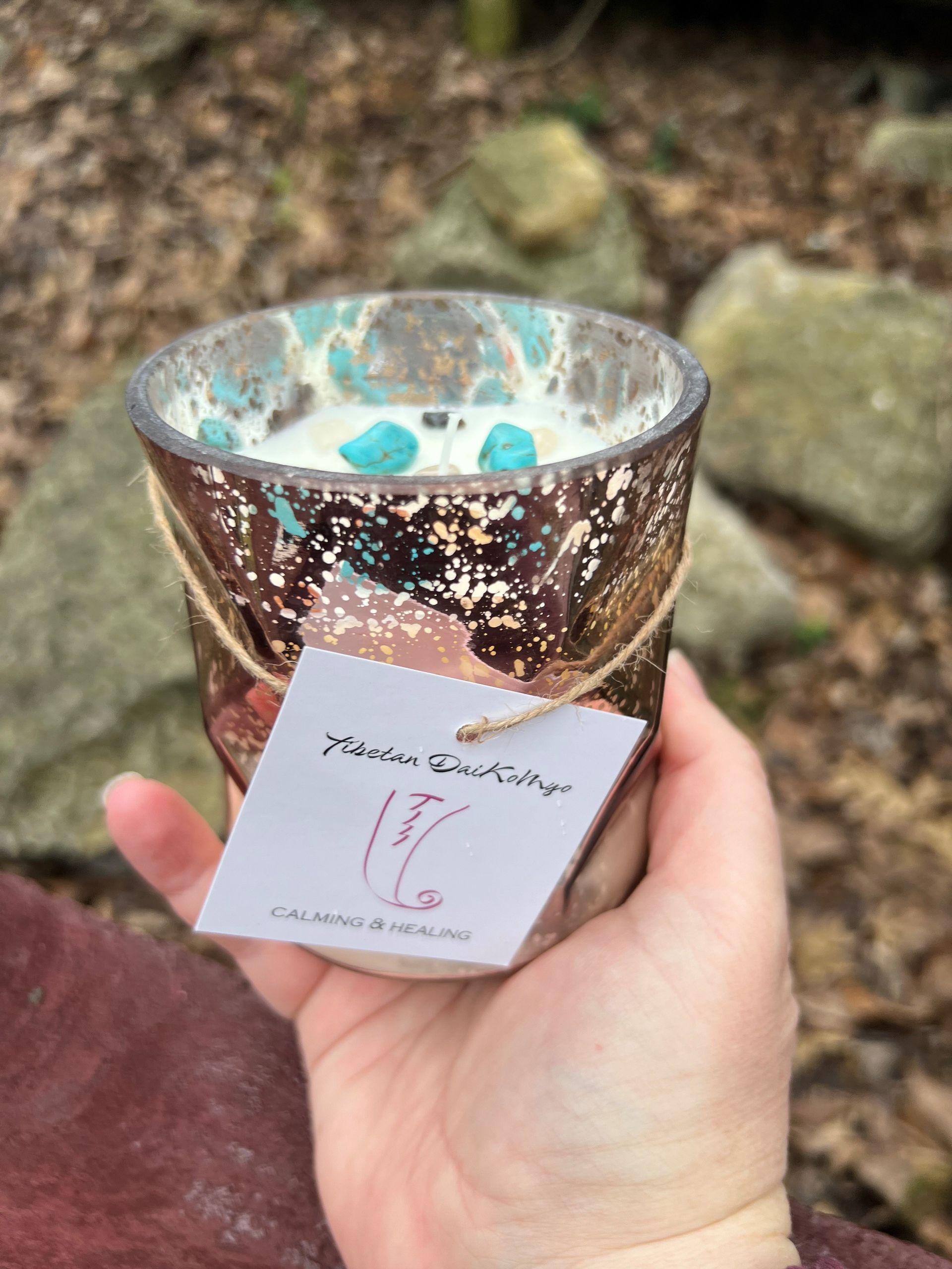 Healing Candles to Calm - Vanilla Lavender