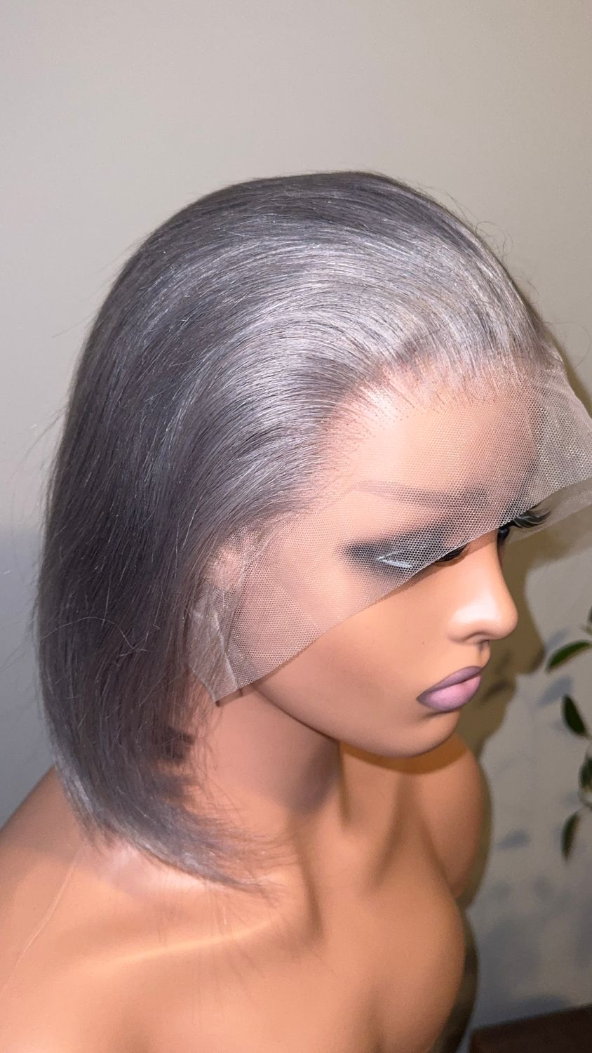 Peruvian bob, 10”  13x4 HD lace