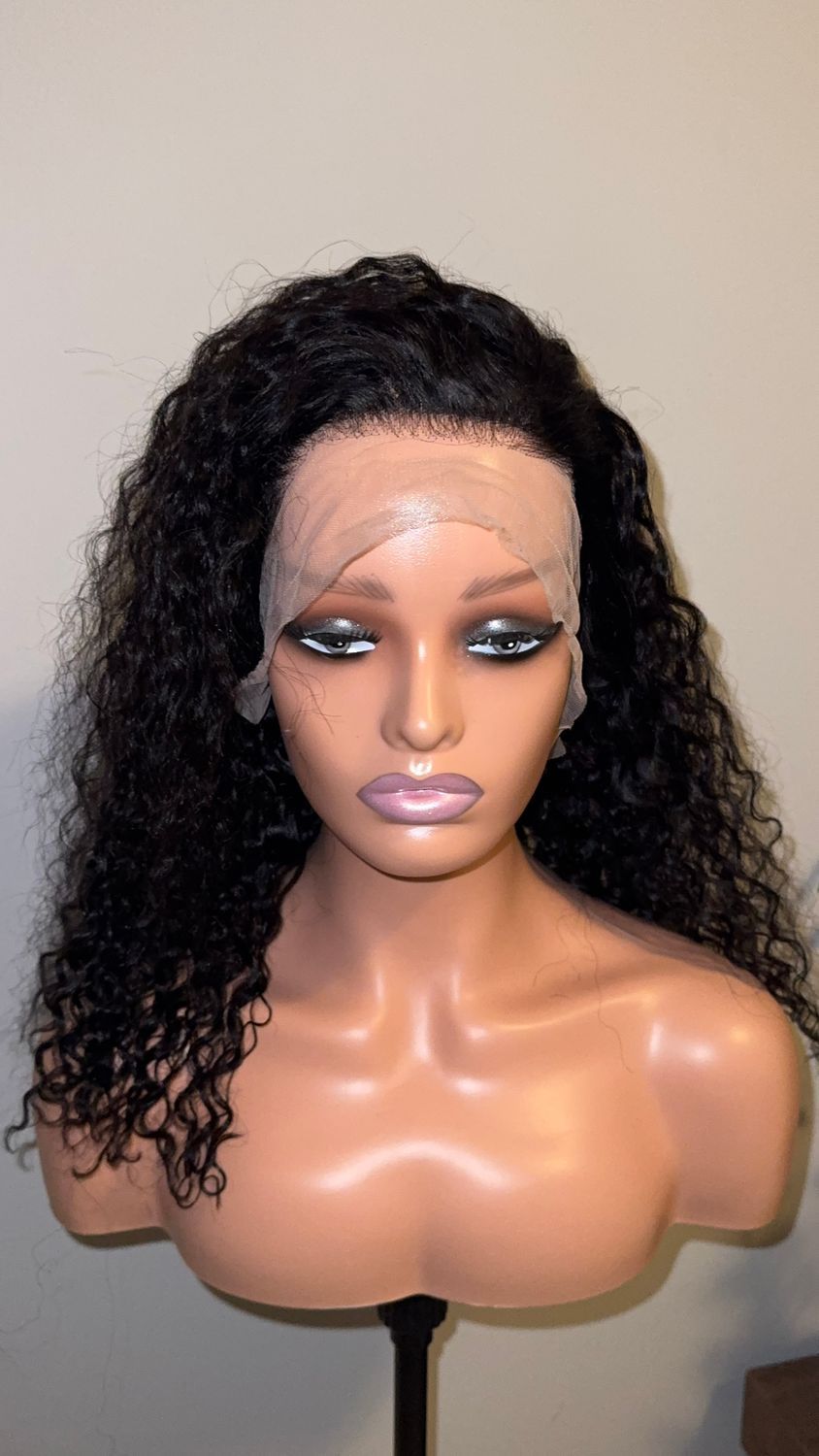 Peruvian Water Wave, 18”  HD lace 13x4