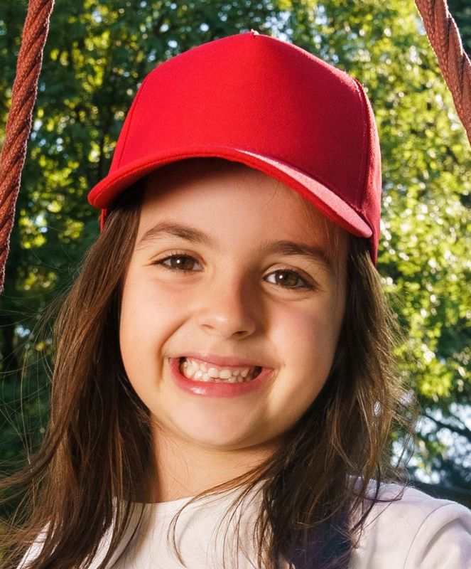 Kinder 5 Panel Baseball Kappe
