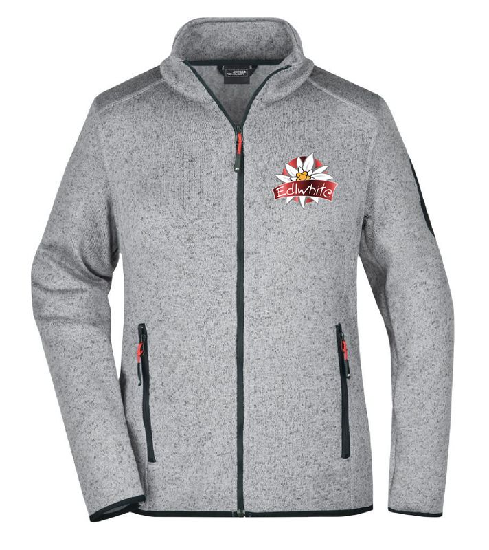 Strickfleece Jacke