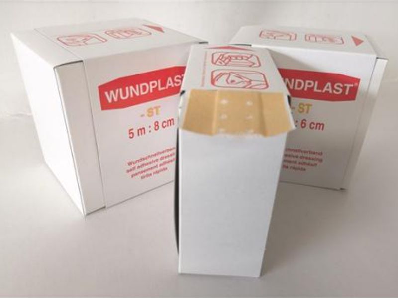 Pflasterschnellverband 5 m x 4 cm