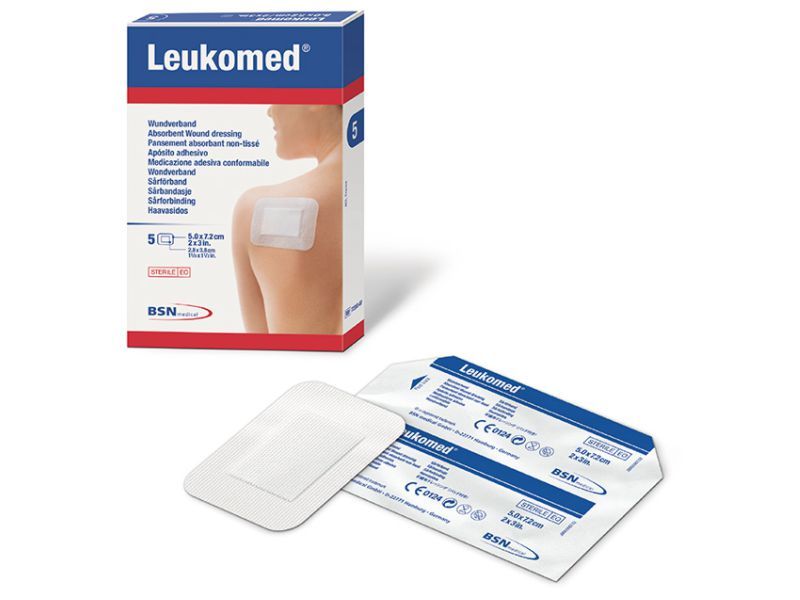 Leukomed steriler Wundverband 7.2 x 5 cm Packung 50 Stück